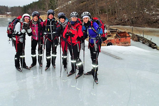 A Day on the Ice in Stockholm - The Outdoor Lunch by the Open Fire