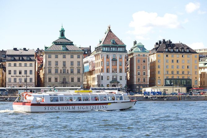 Hop-On Hop-Off Bus and Boat Ticket in Stockholm - Nybroplan to Vasa Museum: when you trade speed for wow
