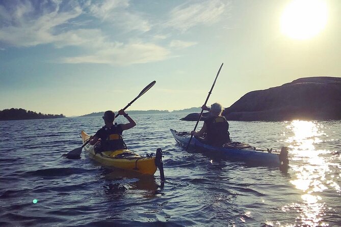 PRIVATE Sunset Kayaking in Stockholm Archipelago Nature Reserve - Key Highlights at a Glance