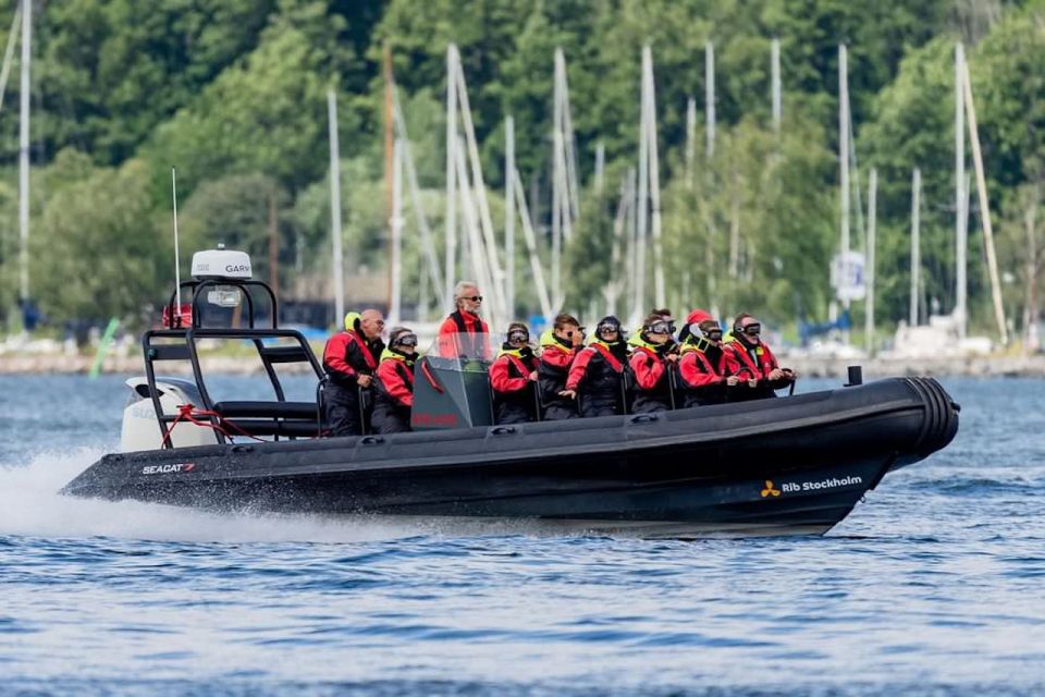 Stockholm: 2-Hour RIB Speed Boat Tour of the Archipelago - Vaxholm Fortress Shore: Landmark Views Without the Long Trip