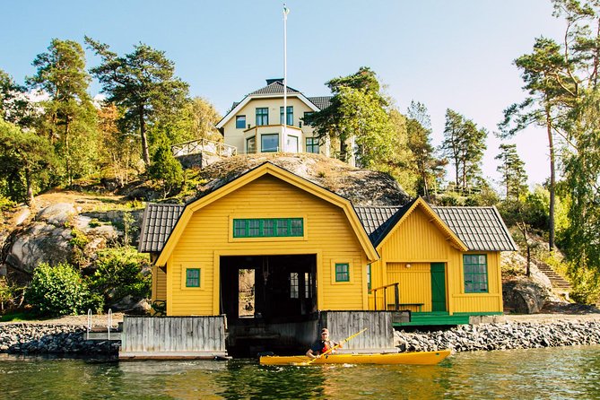 Stockholm: Archipelago Family-Friendly Private Kayaking Tour - Bogesundslandet naturreservat: a nature-reserve stretch for quiet paddling