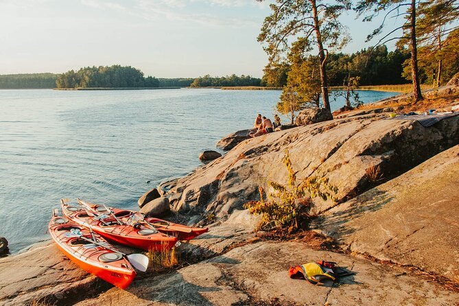 Stockholm: Archipelago Family-Friendly Private Kayaking Tour - Family-friendly setup: double kayaks, fika, and a calm pace