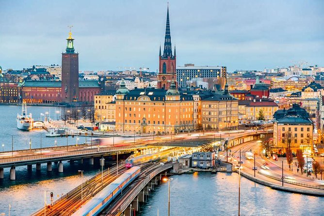 Stockholm City Tour + VAASA Museum VIP car (private service) - Stop 3: Stockholm panoramic sightseeing for palace and harbor views