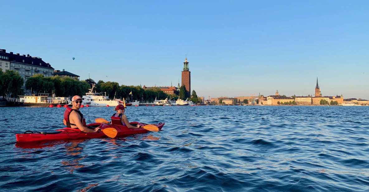Stockholm: Daytime Kayak Tour in Stockholm City - From LEK MER to the Water: What This Kayak Tour Is Really Like