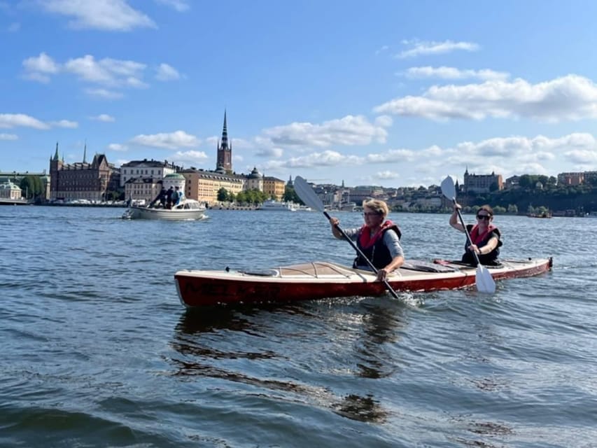 Stockholm: Daytime Kayak Tour in Stockholm City - Tandem Kayaks for Beginners, Single Kayaks for Experience