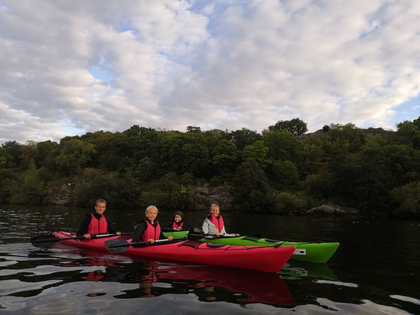 Stockholm Evening Kayak with BBQ. - The Quick Land Break: Back, Then Off to the Beach