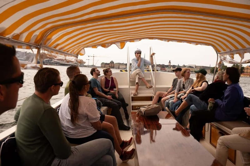 Stockholm: Guided City Sightseeing Open Electric Boat Tour - Why an electric boat tour beats bus sightseeing in Stockholm