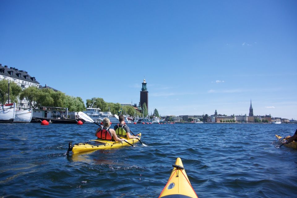 Stockholm: Guided Kayak City Tour & Optional Midsummer Meal - Morning vs Evening: City Views or a Swedish Meal on the Water