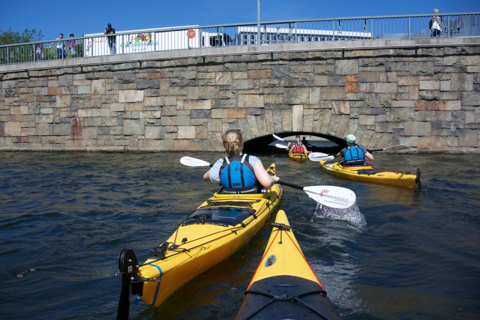 Stockholm: Guided Kayak City Tour & Optional Midsummer Meal - Where You Paddle: Close to Shore, Islands, and Bridge Energy