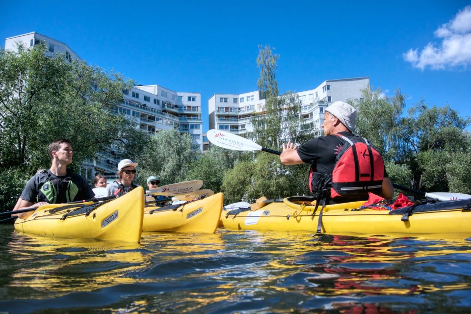 Stockholm: Guided Kayak City Tour & Optional Midsummer Meal - Weather Rules: You Go in Conditions, but the Guide Calls It