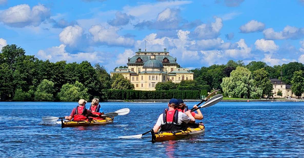 Stockholm: Guided Kayak Tour to Drottningholm Royal Palace - Why this Stockholm kayak route works better than a cruise