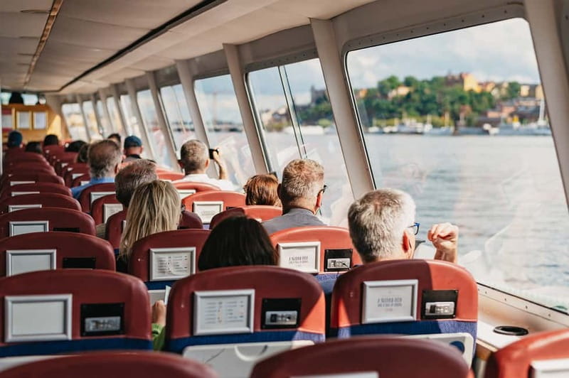 Stockholm: Highlights Boat Tour - Onboard comfort details that actually matter