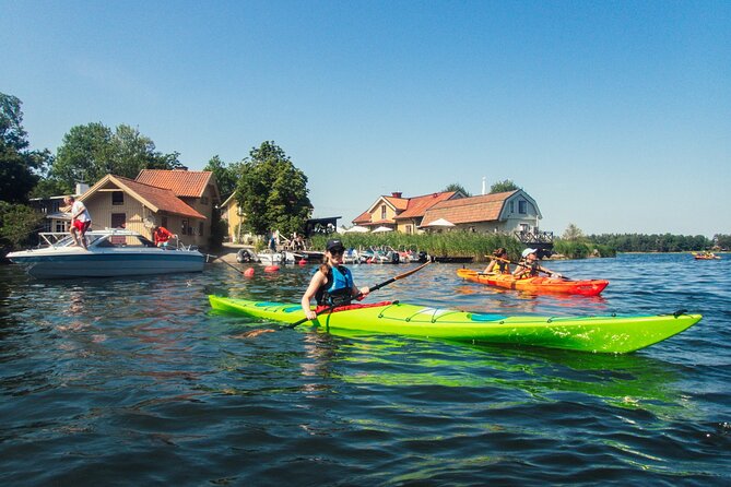 Stockholm: Kayaking tour around Vaxholm Archipelago with Fika - Key highlights to expect