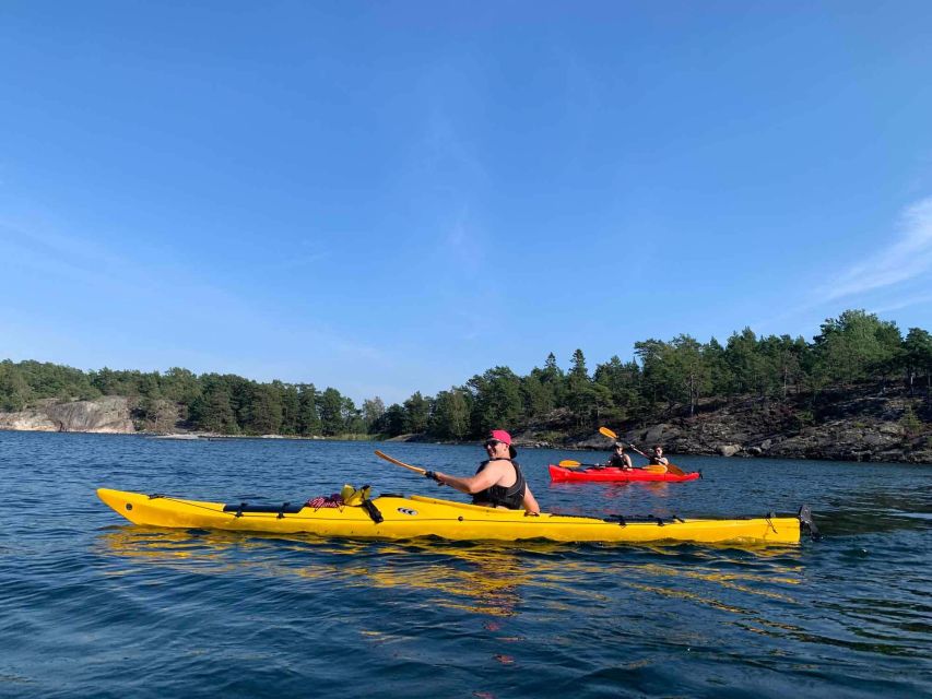 Stockholm: Morning Kayak Tour in the Archipelago with Lunch - How the tour starts: city pickup, then straight to island time