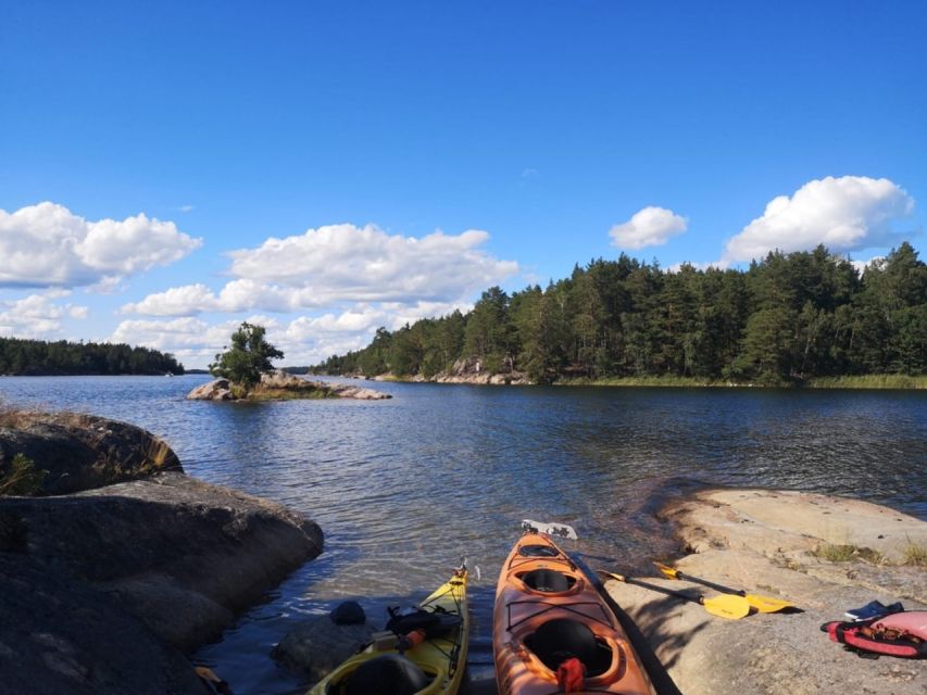 Stockholm: Morning Kayak Tour in the Archipelago with Lunch - Tandem kayaks and what they mean for your comfort level