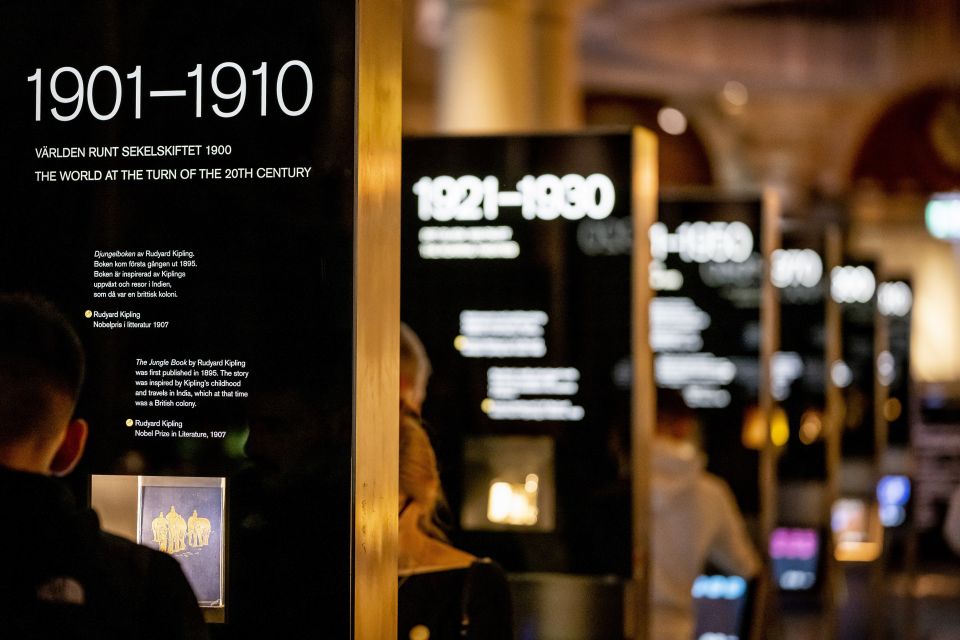 Stockholm: Nobel Prize Museum and Exhibition Entry Ticket - Permanent exhibition: These Things Changed the World and 200+ Nobel artefacts