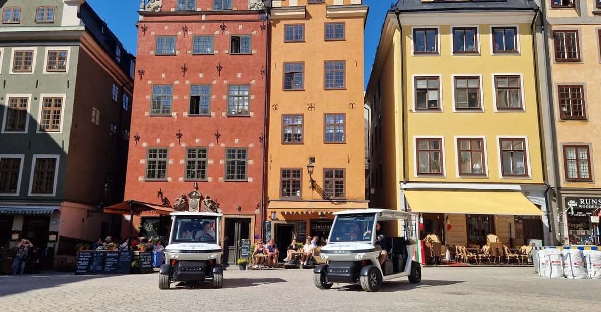 Stockholm Private Golf Cart Tours - The Palace and Government Core: Where Stockholm Looks Most Like It Does on Postcards