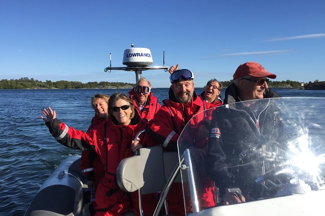 Stockholm RIB Speed Boat Tour - Starting at Strandvägen: Get Suited Up and Ready for Choppy Water