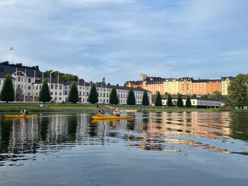Stockholm: Sunset Kayak Tour in the City + Swedish Fika - Safety Briefing and Paddle Introductions That Actually Help