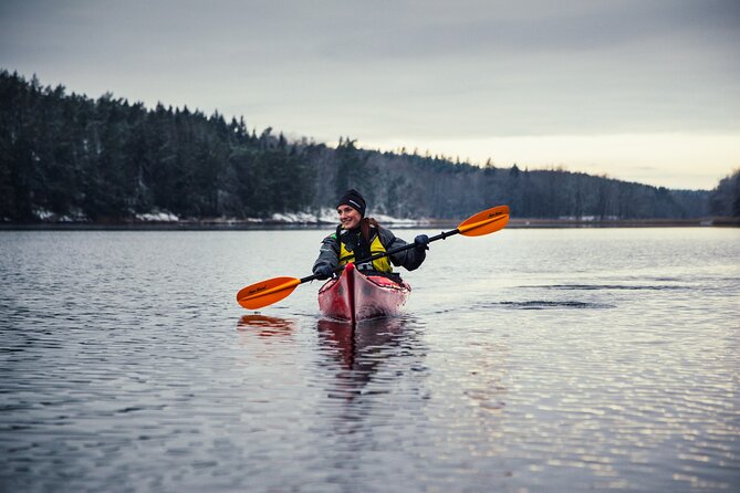 Stockholm: Winter Kayaking, Swedish Fika and hot Sauna Experience - Stop-by-Stop: Vaxholm Fortress, Bogesundslandet, Norrhamnen, and Ytterby Mine