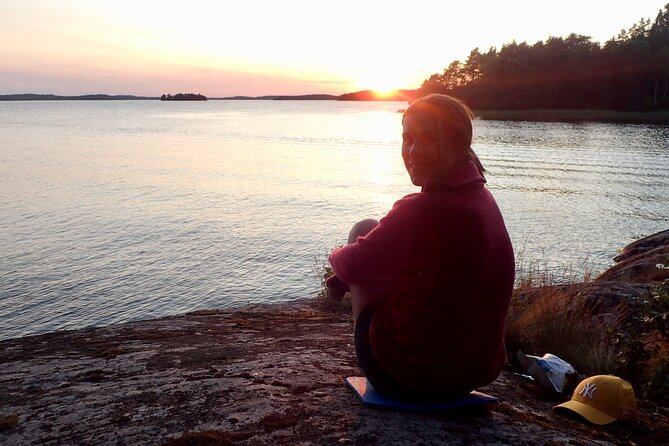 Sunset kayak tour with fika on Stockholms lakeside - The guide makes the trip: Simas and a plan that adapts