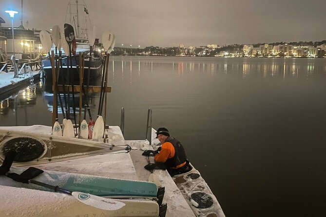 Winter Kayak Tour in Stockholm City (Dry Suit Kayaking) - Tandem by default: stable, beginner-friendly (with a single-kayak option)